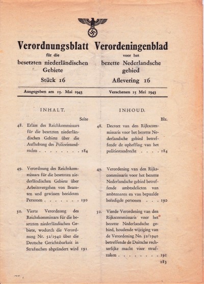 Verordeningen1
